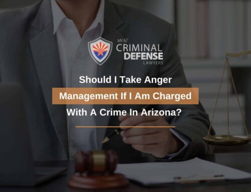 Should I Take Anger Management If I Am Charged With A Crime In Arizona?