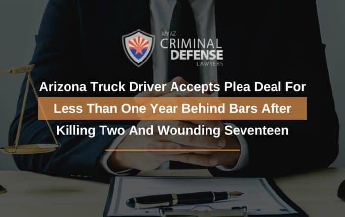 Arizona Truck Driver Accepts Plea Deal For Less Than One Year Behind Bars After Killing Two And Wounding Seventeen