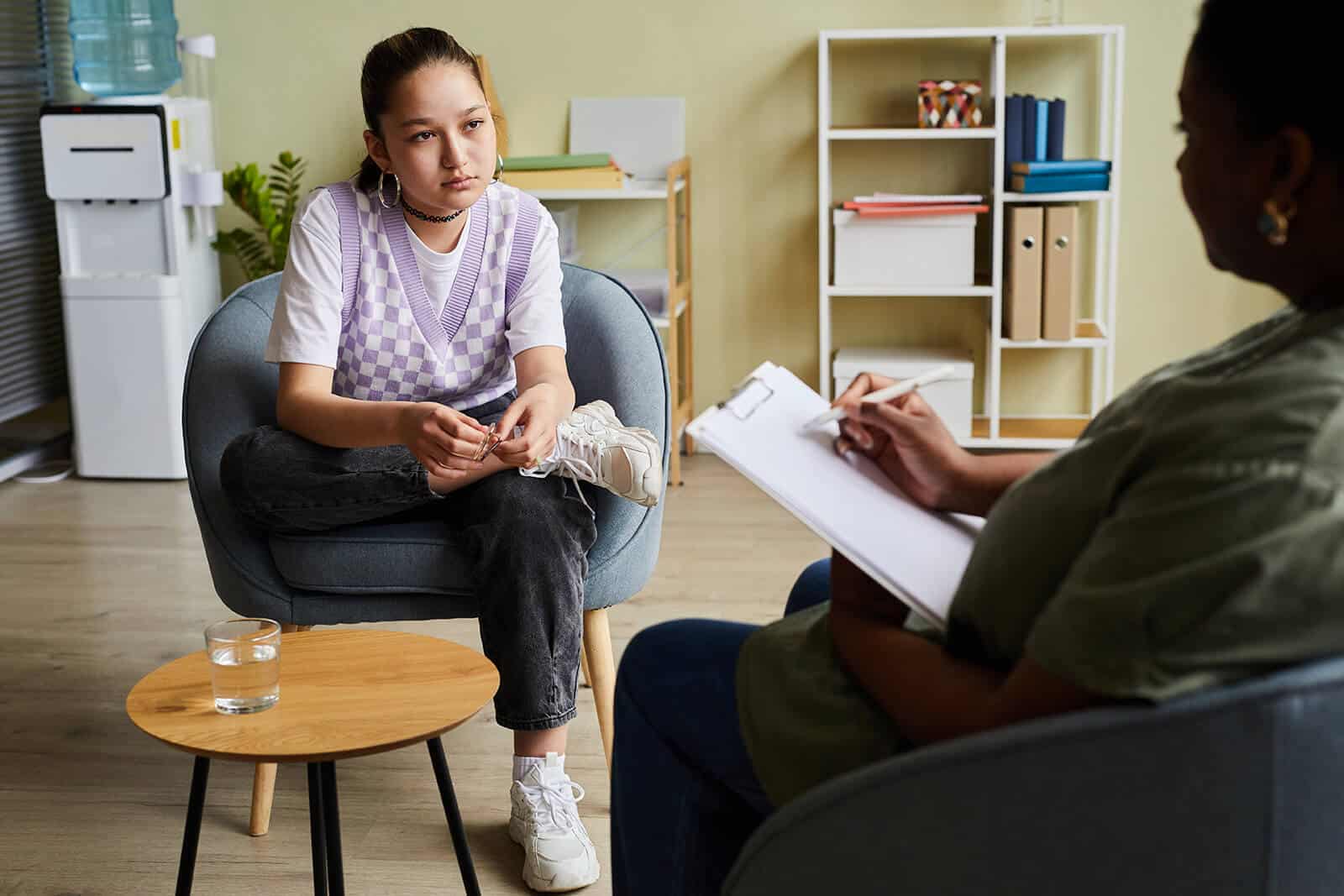 Teenager in court-ordered counseling as part of an Arizona juvenile sentence