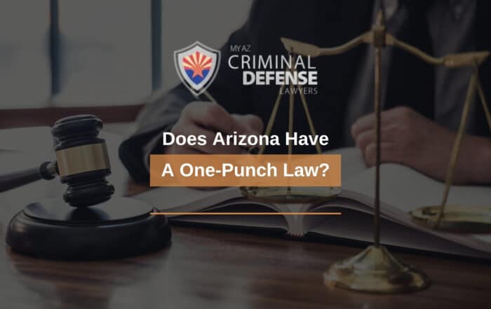 Does Arizona Have A One-Punch Law?