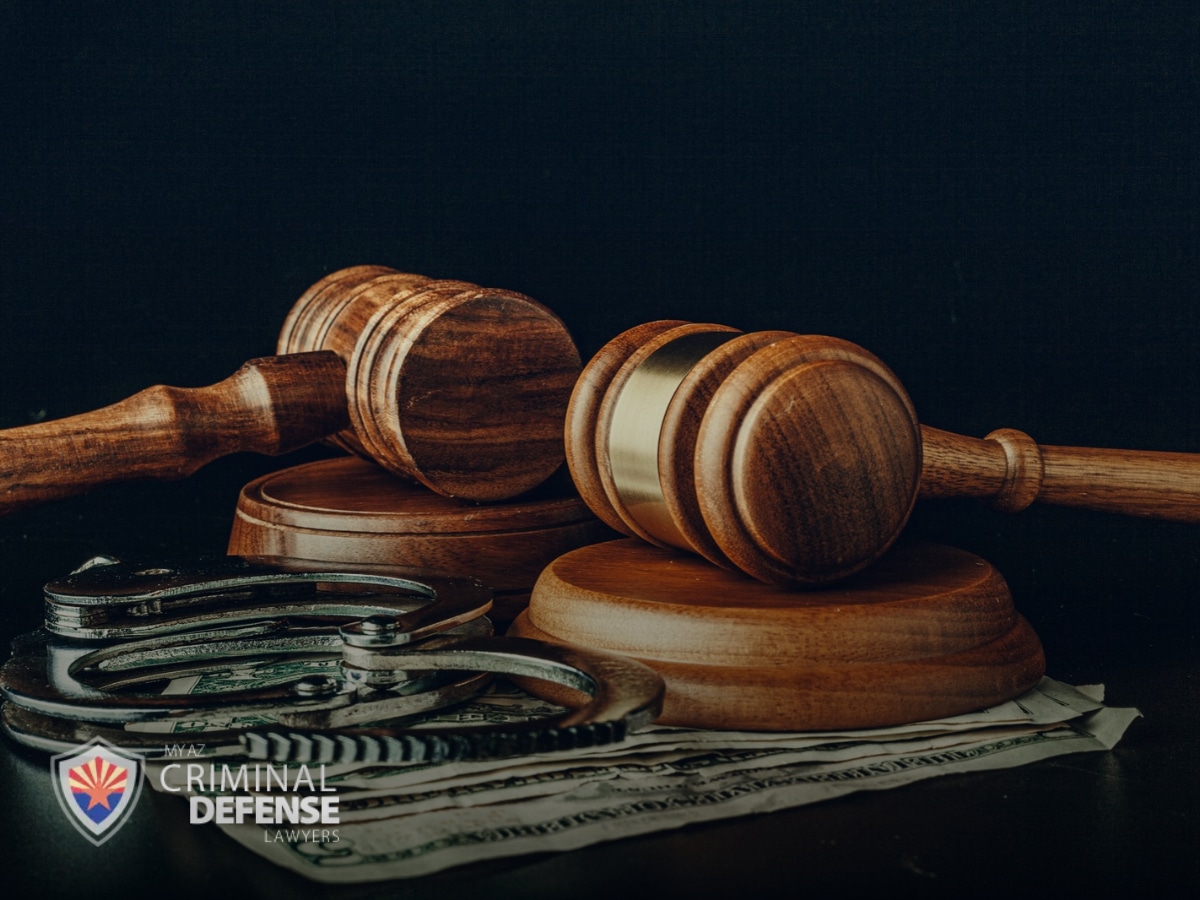 Bail In Arizona With Gavels, Handcuffs, and Cash